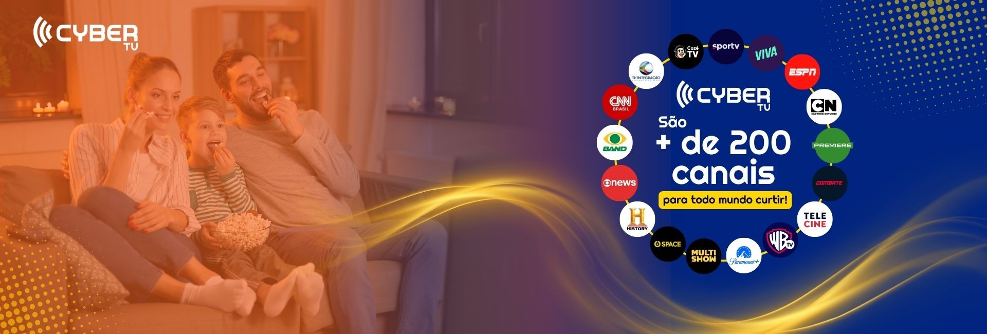 Cyber TV: O melhor do entretenimento